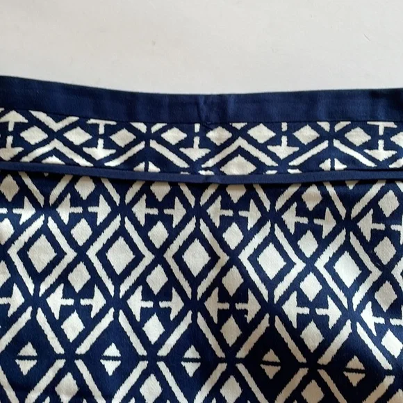 Mario Serrano Print Skirt Blue/White Size L - Picture 4 of 8